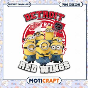 Minions Detroit Red Wings PNG Minions Detroit Red Wings PNG