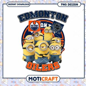 Minions Edmonton Oilers PNG Design Minions Edmonton Oilers PNG Design