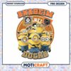Minions Anaheim Ducks PNG Design