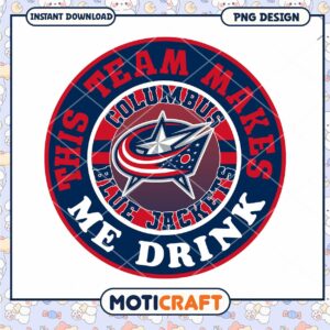 Columbus Blue Jackets PNG Design