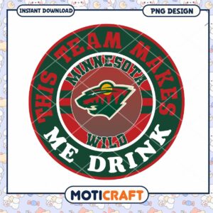 Minnesota Wild PNG Sublimation Design