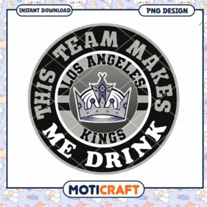 Los Angeles Kings Team Makes Me Drink PNG