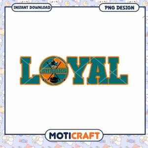 San Jose Sharks Loyal PNG Design San Jose Sharks Loyal PNG Design
