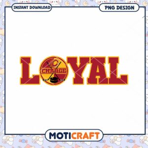 Calgary Charge Hockey Loyal PNG Design