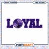 Hockey Loyal Frost PNG Design