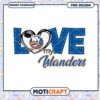 NY Islanders Hockey Love PNG