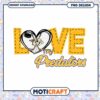 Nashville Predators Love PNG Design
