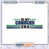 Canucks Era PNG Design Instant Download