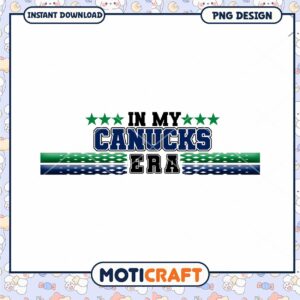 Canucks Era PNG Design Instant Download
