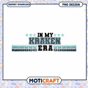 Kraken Era PNG Design Instant Download