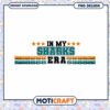 Sharks Era PNG Design Instant Download