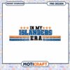 Islanders Era PNG Design Instant Download