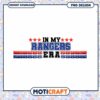 Rangers Era PNG Design Instant Download