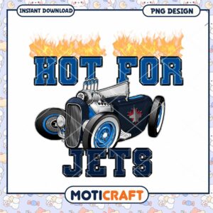 Hot Rod PNG Design Instant Download