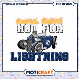Hot Rod Lightning PNG Design