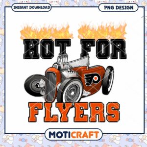 Hot for Flyers PNG Sublimation Design