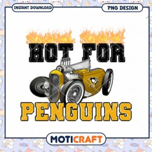 Hot for Penguins PNG Sublimation Hot for Penguins PNG Sublimation