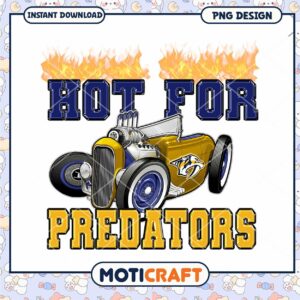 Hot for Predators PNG Sublimation