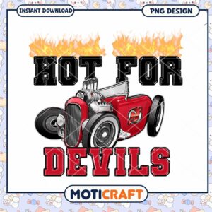 Hot For Devils PNG Sublimation Design