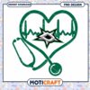 Dallas Stars Heartbeat Stethoscope PNG