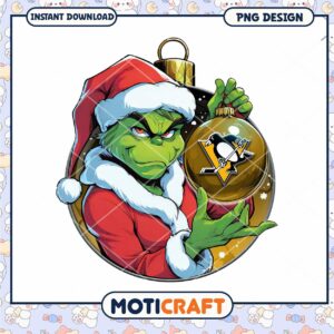 Grinch Penguins Christmas Ornament PNG Grinch Penguins Christmas Ornament PNG