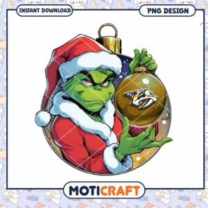 Grinch Ornament PNG Sublimation Design Grinch Ornament PNG Sublimation Design