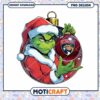 Grinch Florida Panthers Christmas Ornament PNG