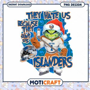 Grinch NY Islanders Hockey PNG Sublimation Grinch NY Islanders Hockey PNG Sublimation