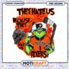 Grinch Philadelphia Flyers Hockey PNG Sublimation 1 Grinch Philadelphia Flyers Hockey PNG Sublimation