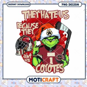 Grinch Arizona Coyotes Hockey PNG