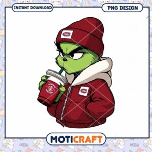 Grinch Montreal Canadiens PNG Design
