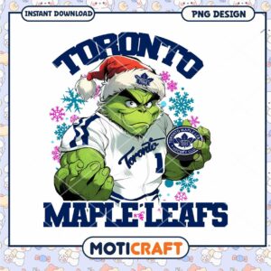 Grinch Toronto Maple Leafs PNG