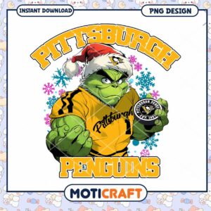 Grinch Pittsburgh Penguins PNG