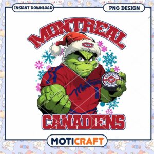 Grinch Montreal Canadiens PNG