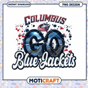 Columbus Blue Jackets Go PNG Design Columbus Blue Jackets Go PNG Design