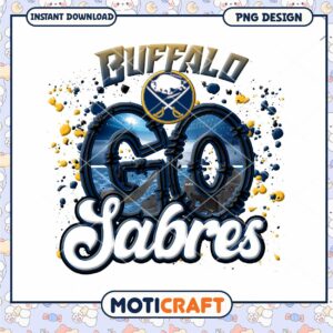 Buffalo Sabres PNG Design Instant Download