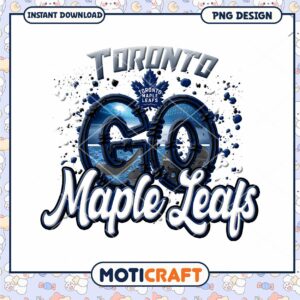 Toronto Maple Leafs Go PNG Design