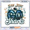 San Jose Sharks PNG Sublimation Design