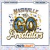 Nashville Predators Go PNG Sublimation