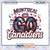 Montreal Canadiens Go PNG Sublimation Design