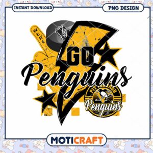Pittsburgh Penguins PNG Sublimation Design