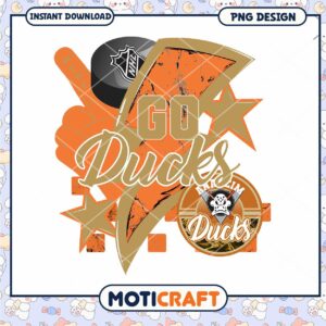 Go Ducks Hockey PNG Sublimation Design Go Ducks Hockey PNG Sublimation Design