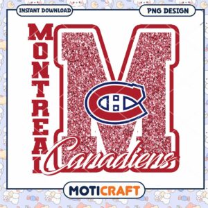 Montreal Canadiens Glitter M PNG Montreal Canadiens Glitter M PNG