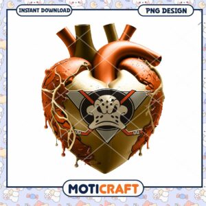 Melting Heart PNG Mighty Ducks Hockey Design Melting Heart PNG Mighty Ducks Hockey Design