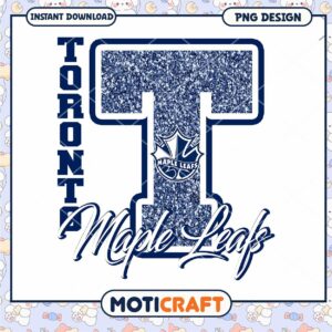 Toronto Maple Leafs Glitter PNG