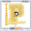 Pittsburgh Penguins PNG Glitter Design