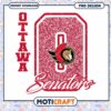 Ottawa Senators Glitter PNG Sublimation