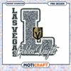 Vegas Golden Knights Glitter PNG