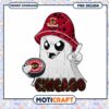 Chicago Blackhawks Ghost PNG Design