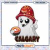 Calgary Flames Ghost PNG Sublimation Design